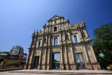 ruins of  st. paul's, macau