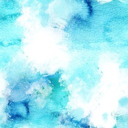 a seamless artistic teal background texture with brush strokes, a square background with a place for text