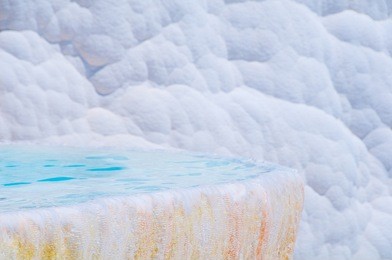 pamukkale, natural site in denizli province in southwestern turkey