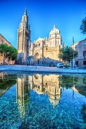 toledo, spain: the cathedral
