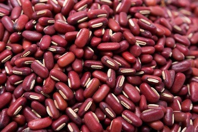 close up red beans background, red beans seeds