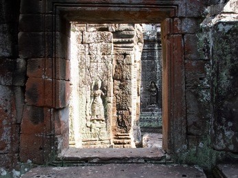 banteay samre, a temple at angkor, cambodia. 