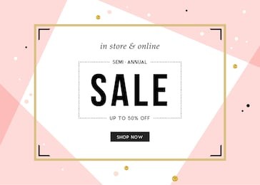 sale banner template design. vector illustration.