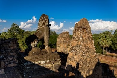 pre rup temple, siem reap, cambodia.