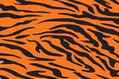 vector. pattern tiger 