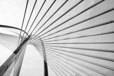 abstract modern bridge architecture