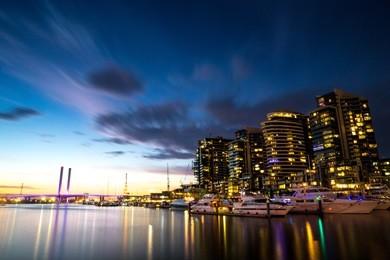 melbourne, docklands, australia