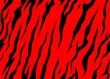 stripe animal jungle bengal tiger fur texture pattern seamless repeating red black