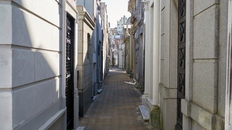 recoleta cemetery located in the recoleta neighbourhood of buenos aires, argentina.  
