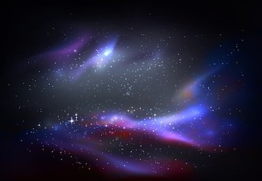 space or universe, cosmos and galaxy panorama. starry nebula for infinity of outer space, milky way or deep, dark star system. science and celestial, astronomy theme, abstract planetarium background