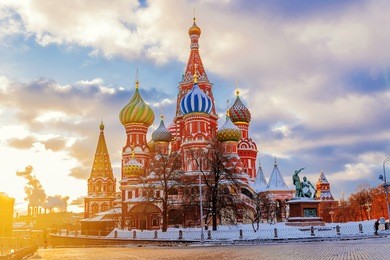 st. basil's cathedral in moscow