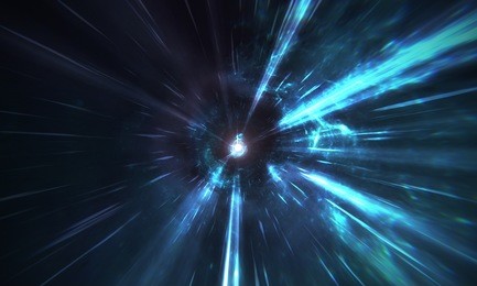 wormhole 3d render
