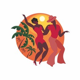 lady and gentleman dance latin america salsa