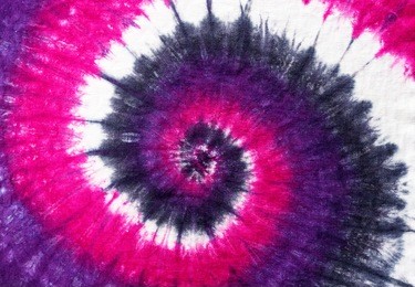 purple pink spiral tie dye pattern abstract background.