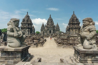 sewu  buddhist temple, prambanan