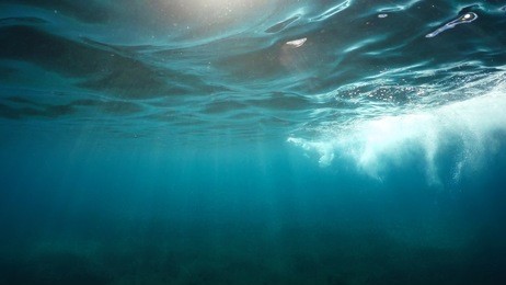 natural underwater surface background