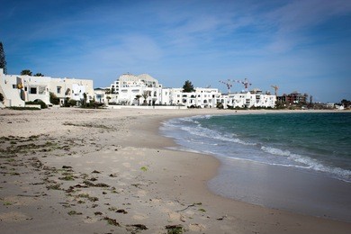 white houses of sousse, tunisia