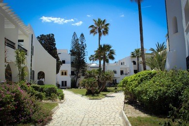 white houses of sousse, tunisia