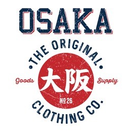 osaka (written in kanji) the original - tee design for print