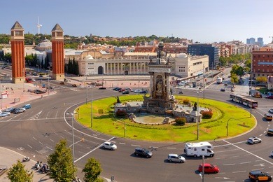 barcelona. square of spain.