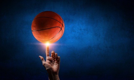 basketball game concept