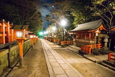 yasaka shrine in kyoto, japan 