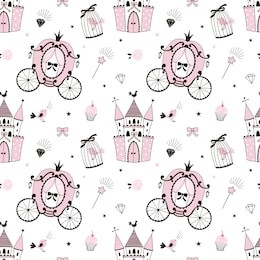  princess castle pattern