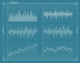 infographics elements set for hud sci-fi interfaces
