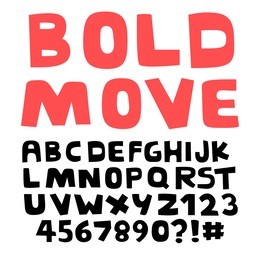 doodle alphabet,fun font
