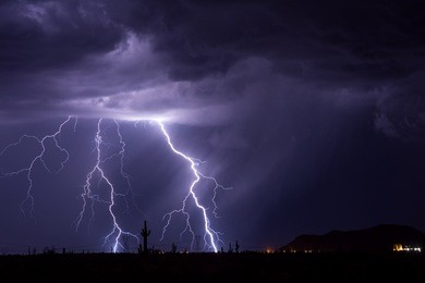 thunderstorm lightning