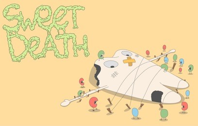 candy attacks the tooth