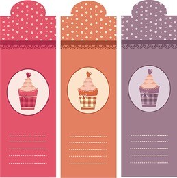 lovely cup cakes cards