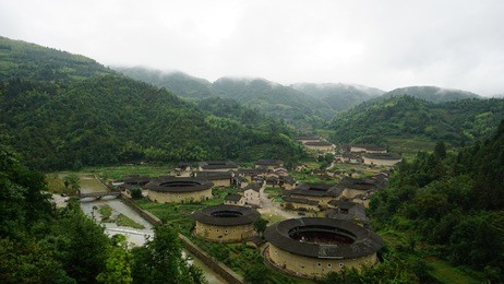 china, earth building