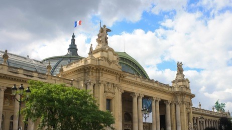 paris. the grand palace.