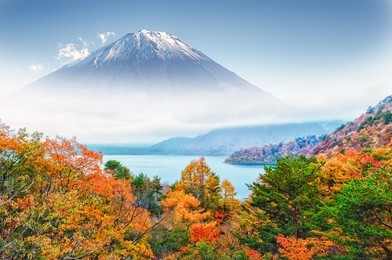 mt.fuji in autumn 