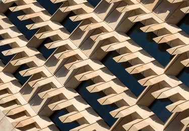 abstract geometrical patterns and lines. architectural detail