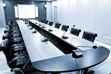 business meeting room or board room interiors