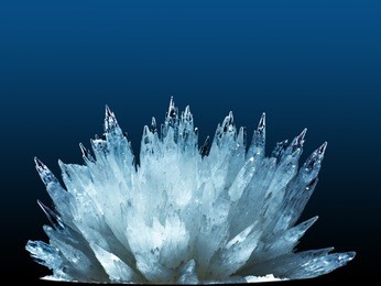 the image of natural crystal.