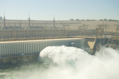 aswan high dam - egypt