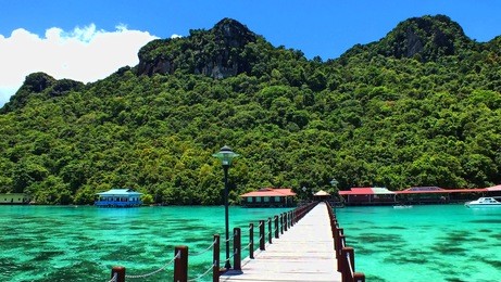 malaysia - pulau bohey dulang