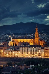 basilica di santa croce is known as temple of the italian glories and is the burial place for some of the most illustrious italians. 