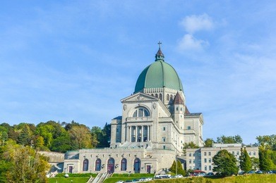 saint joseph's oratory of mount royal located in montreal is canada's largest church