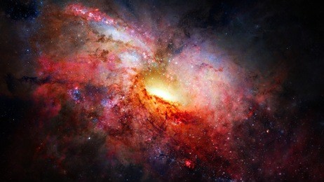 universe scene with nebulae, stars and galaxies in outer space showing the beauty of space exploration. elements of this image furnished by nasa.