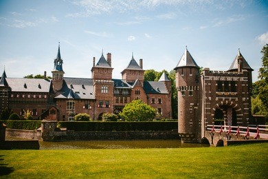 castle de haar in utrecht, netherlands
