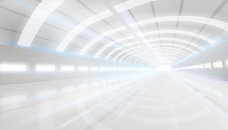 large floor space. vector illustration.