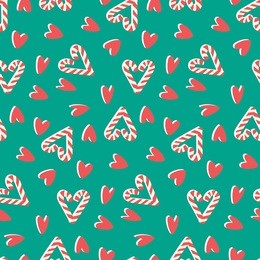 candy cane love pattern