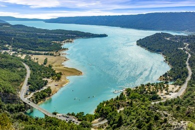 verdon gorge in the south of france