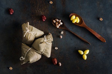 chinese sticky rice dumpling, zongzi, chinese food