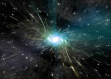 stars of a planet and galaxy in a free space elements of this image furnished by nasa