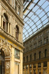 italian city naples,  historic architecture